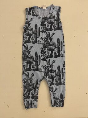 Kate Quinn 12-18m Blue Cactus Romper